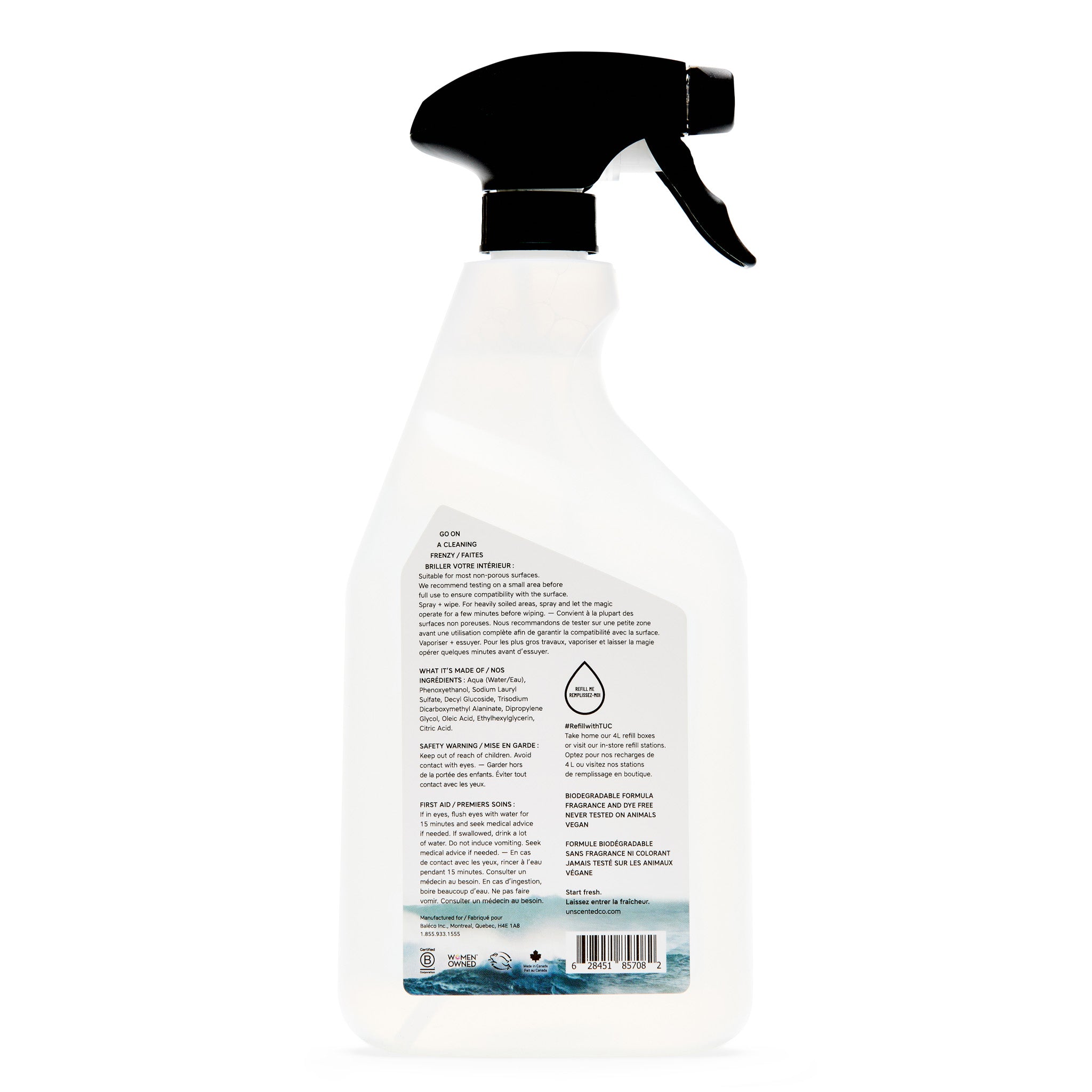 Unscented All Purpose Cleaner, 800ml (27 fl oz)