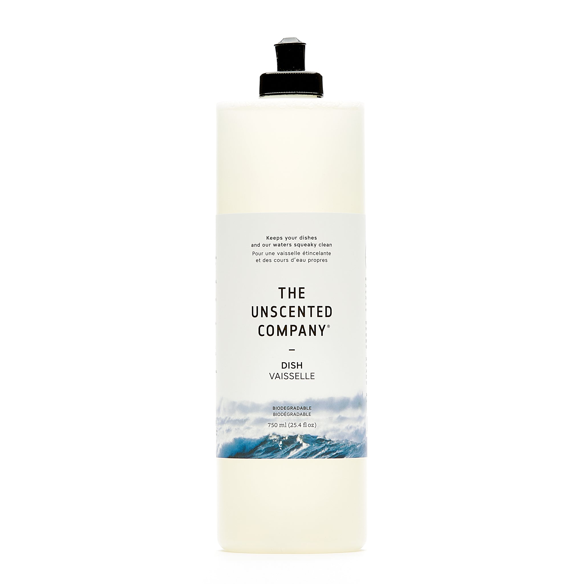 Unscented Dish Soap, 750ml (25.4 fl oz)