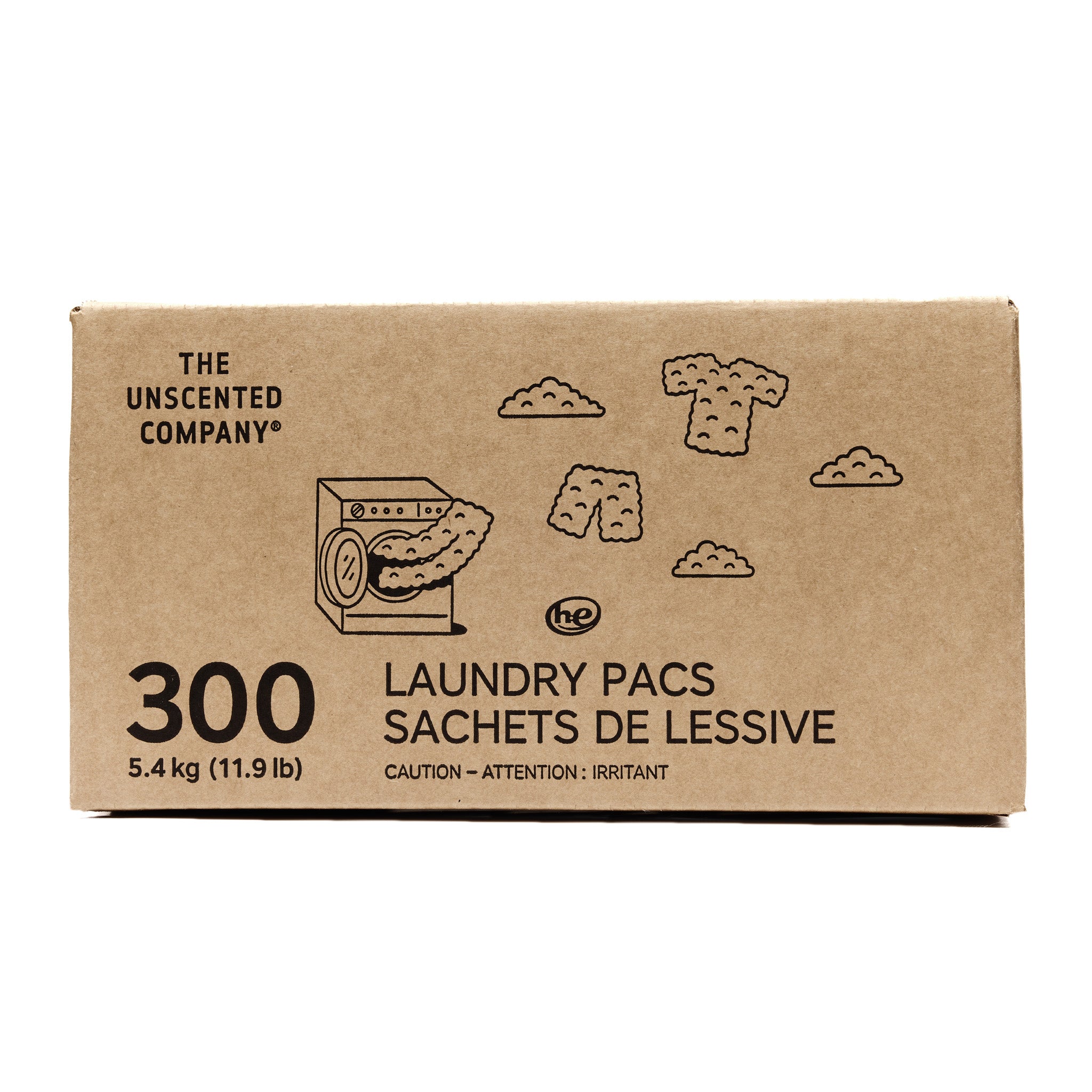 Unscented Laundry Pacs, 300 Pacs
